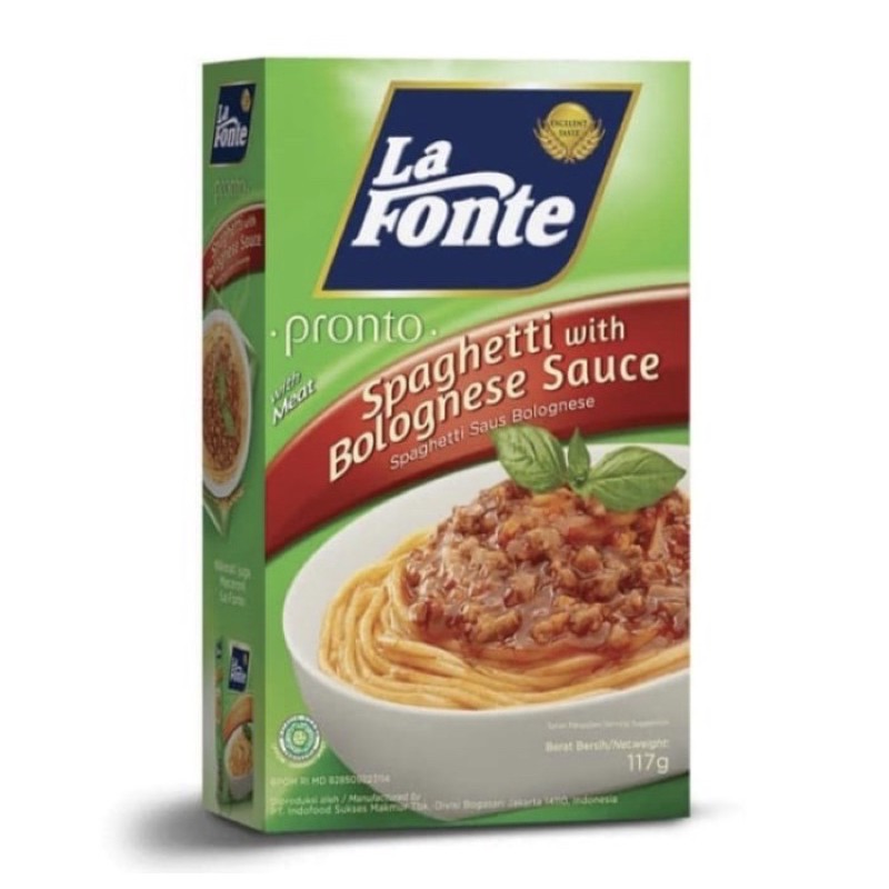 

La Fonte Bolognese Sauce Pasta 117 gr AEESHASTORE