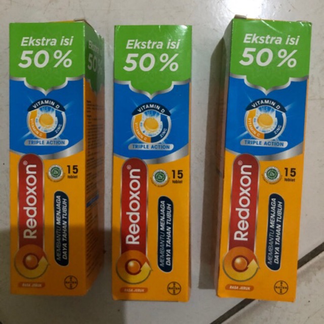 REDOXON TRIPLE ACTION 15 TABLET