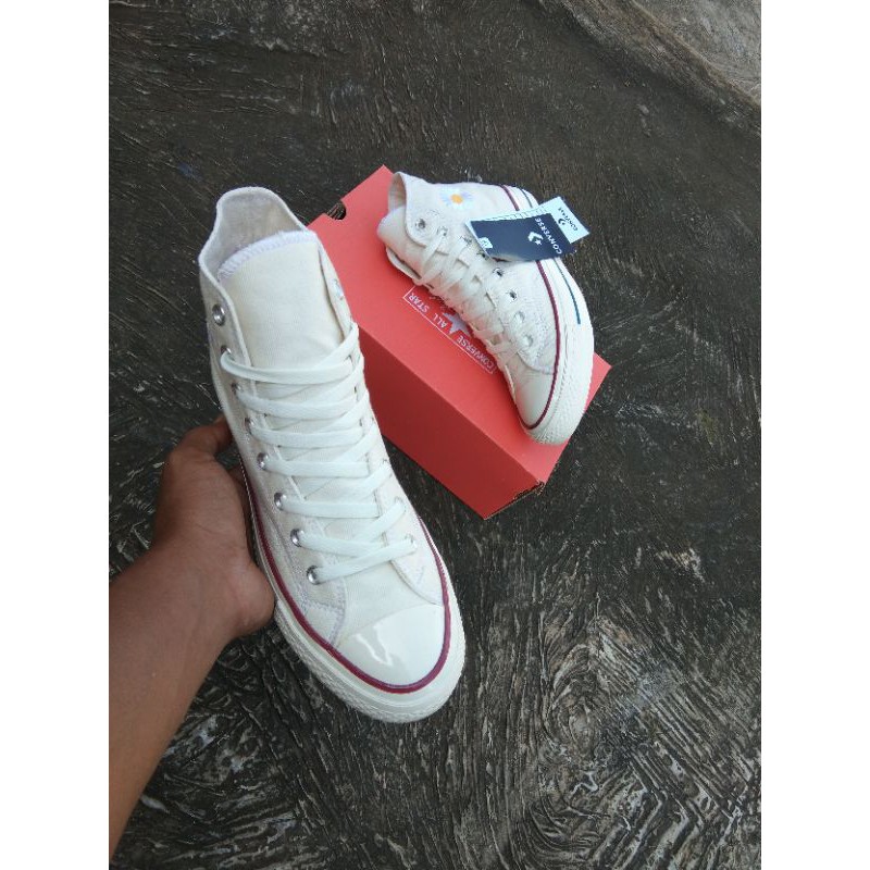 SEPATU CONV3RSEE 70S PEACE MINUSONE OFF WHITE HIGH PREMIUM BNIB