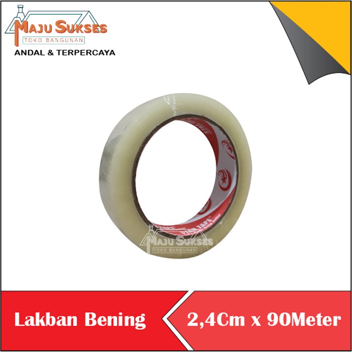 

ISOLASI SELOTIP BAN BENING 1" SOLASI TAPE BENING 1 INCH 90Y 1 TABUNG 6PCS LAKBAN PEREKAT KUAT OLSHOP HEMAT MURAH