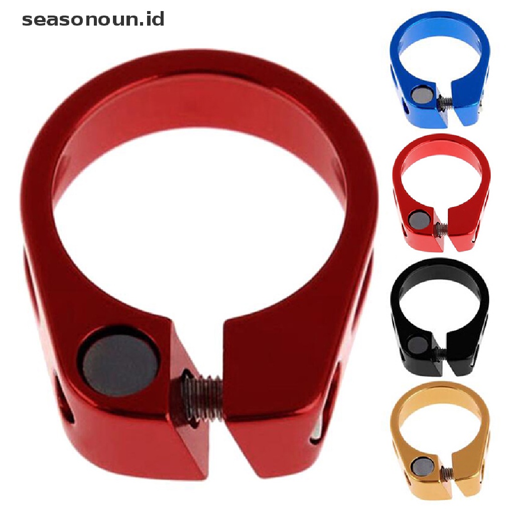 (seasonoun) Klem Penjepit Seatpost Sepeda Gunung Ukuran 31.8 / 34.9mm