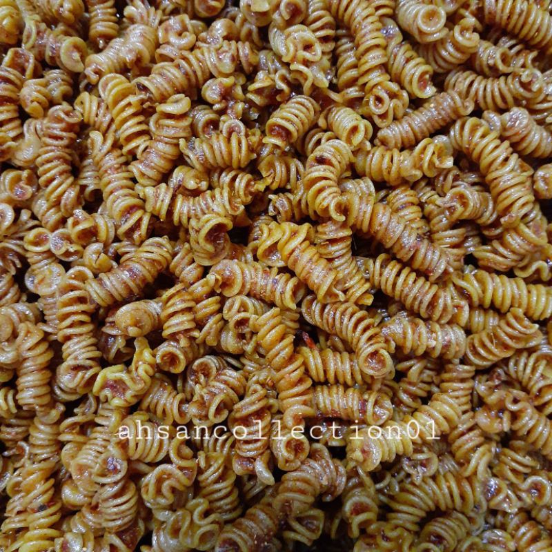 

MAKANAN RINGAN MAKARONI SPIRAL 250GRAM CIKRUH PEDAS