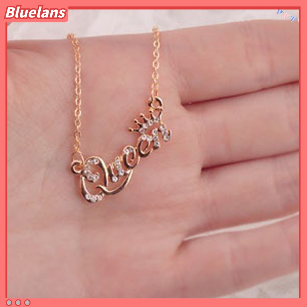 Bluelans Kalung Klavikula Shiny Non Alergi Tahan Lama Untuk Wanita