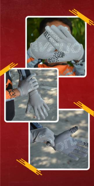 Sarung tangan sepeda AVELIO DEFENDER Gloves full finger glove bike