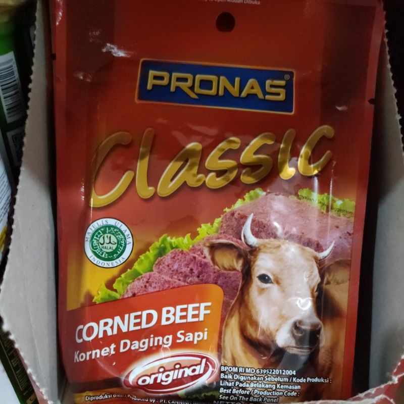 

pronas classic saset(cornet beef)