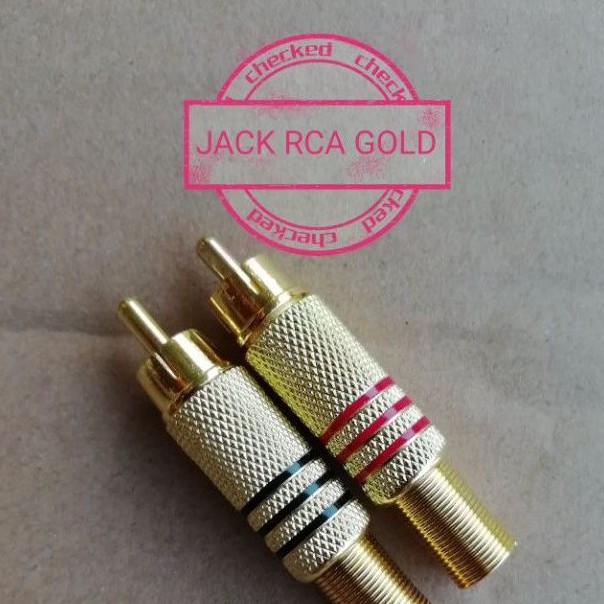 JACK RCA GOLD  JEK RCA GOLD GROSIR