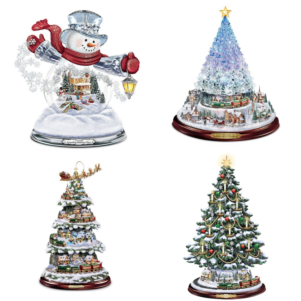 [Christmas Tree Rotating Sculpture Train Decor Pastes] [Window Paste Stickers] [Christmas Decorations Winter Home Decoration New]