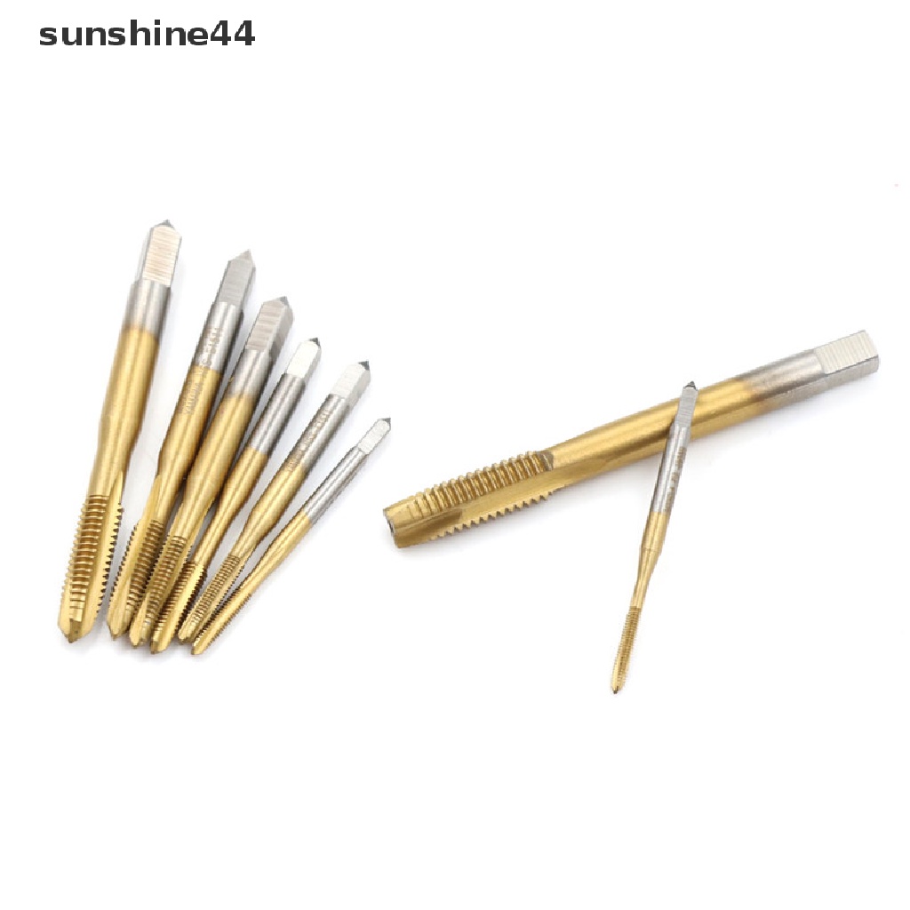 Sunshine M2 / M2.5 / M3 / M3.5 / M4 / M5 / M6 / M8 Metrik Straight Flute Plug Tap