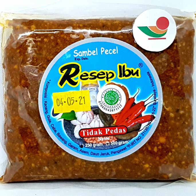 

Silahkan Order] Resep Ibu Sambel Pecel Tidak Pedas 250Gr | Sambal Ketoprak Halal Mui