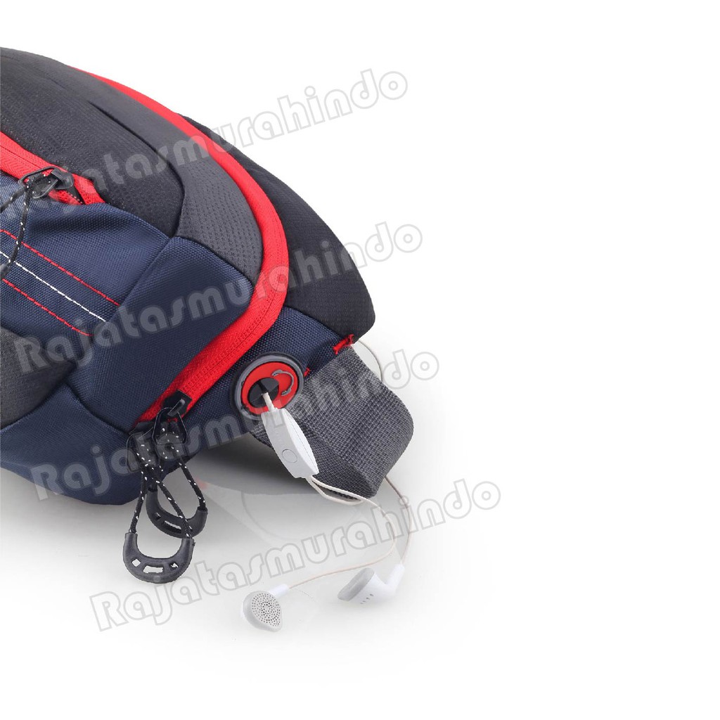 RTM - Gear Bag X Supply Red List Waistbag WITH EARPHONE HOLE