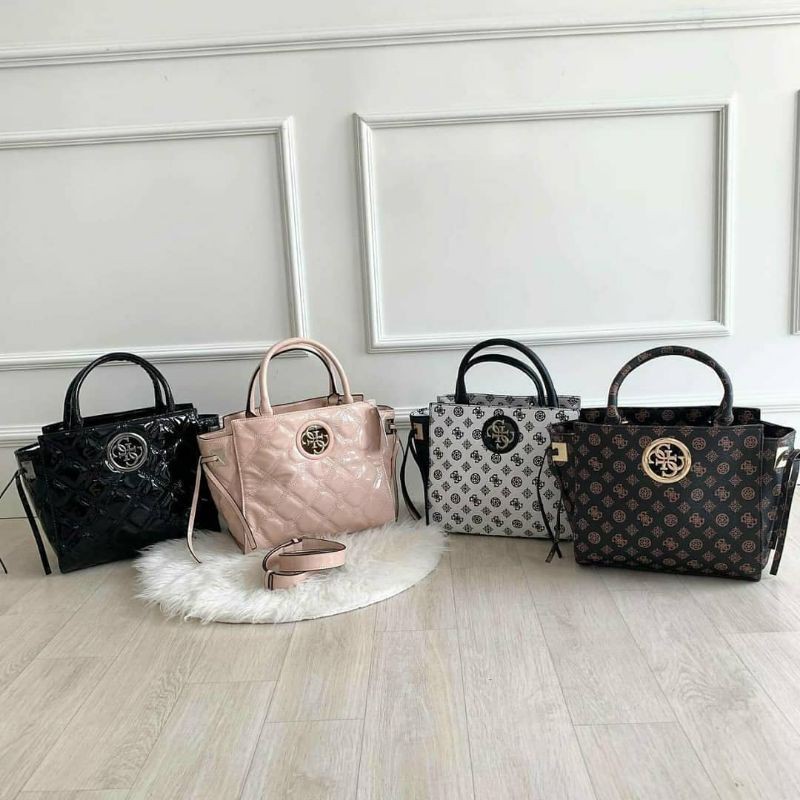 GUESS Open Road Society Satchel