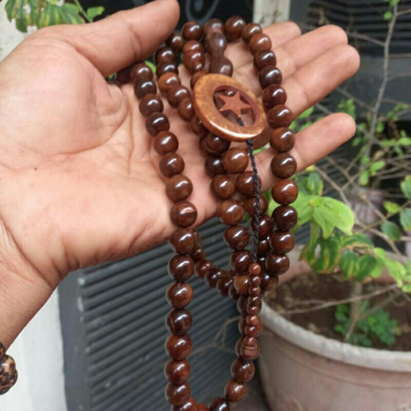 Tasbih kaokah bulan bintang Tasbih kaokah 99 butir Tasbih kaokah asli