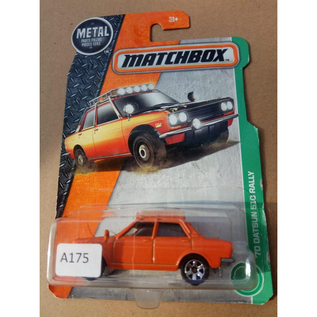 Matchbox - 70 Datsun 510 Rally Orange