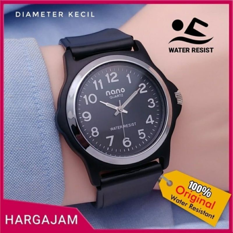 Jam Tangan ORIGINAL NANO MODEL QNQ TAHAN AIR Jam Tangan Pria Anti Air Berkualitas Viral Fashion Prom