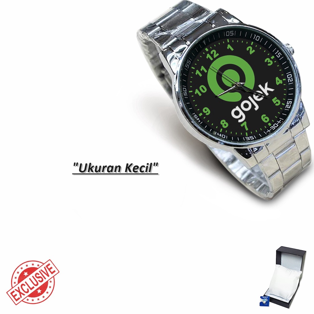 Jam Tangan Rantai Couple GOJEK INDONESIA 2 (Nice)