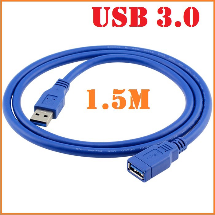 Kabel Extension USB 3.0 Male-Female 1.5M - kabel USB 3.0 Perpanjangan