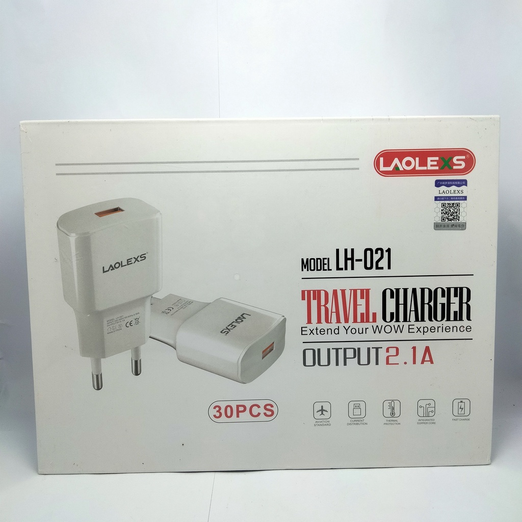 Adaptor Charger 2.1A Laolexs LH 021 TC
