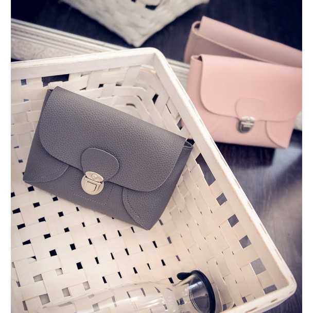 tas selempang mini embossed small square shoulder bag (2G1) bta130