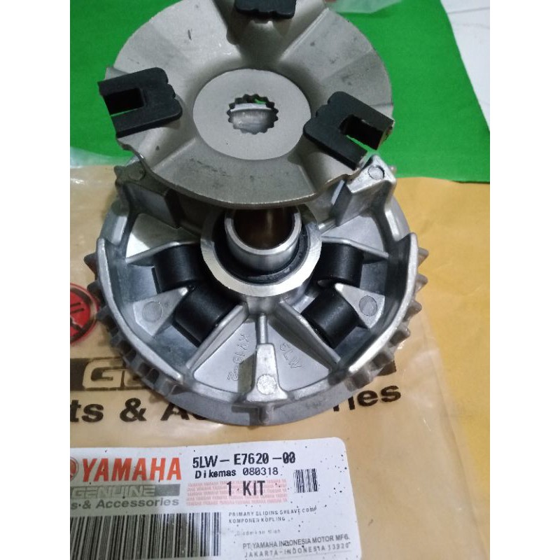 RUMAH ROLER ASSY+BOS+ROLLER+TUTUP  MIO SPORTY MIO SMILE 5LW