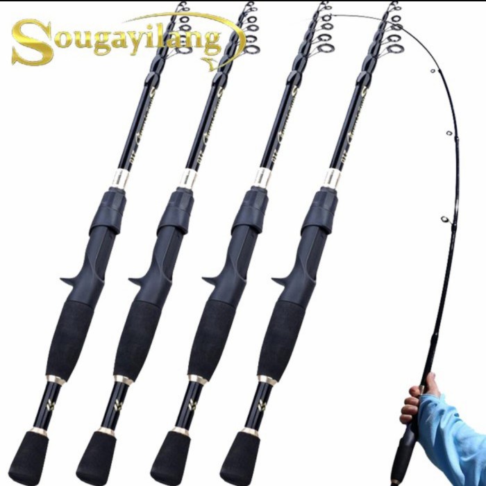 joran pancing Sougayilang Telescopic 180 - casting