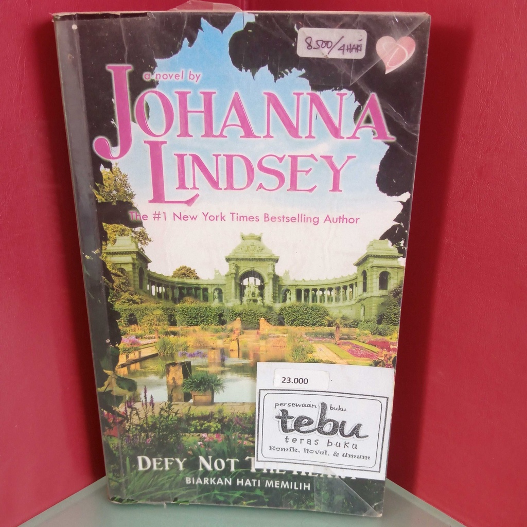 NOVEL defy not the heart by johanna lindsey