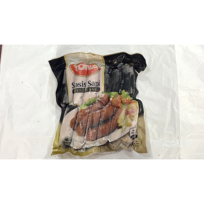 

Yona Sosis Sapi isi 12 500gr STS Frozen