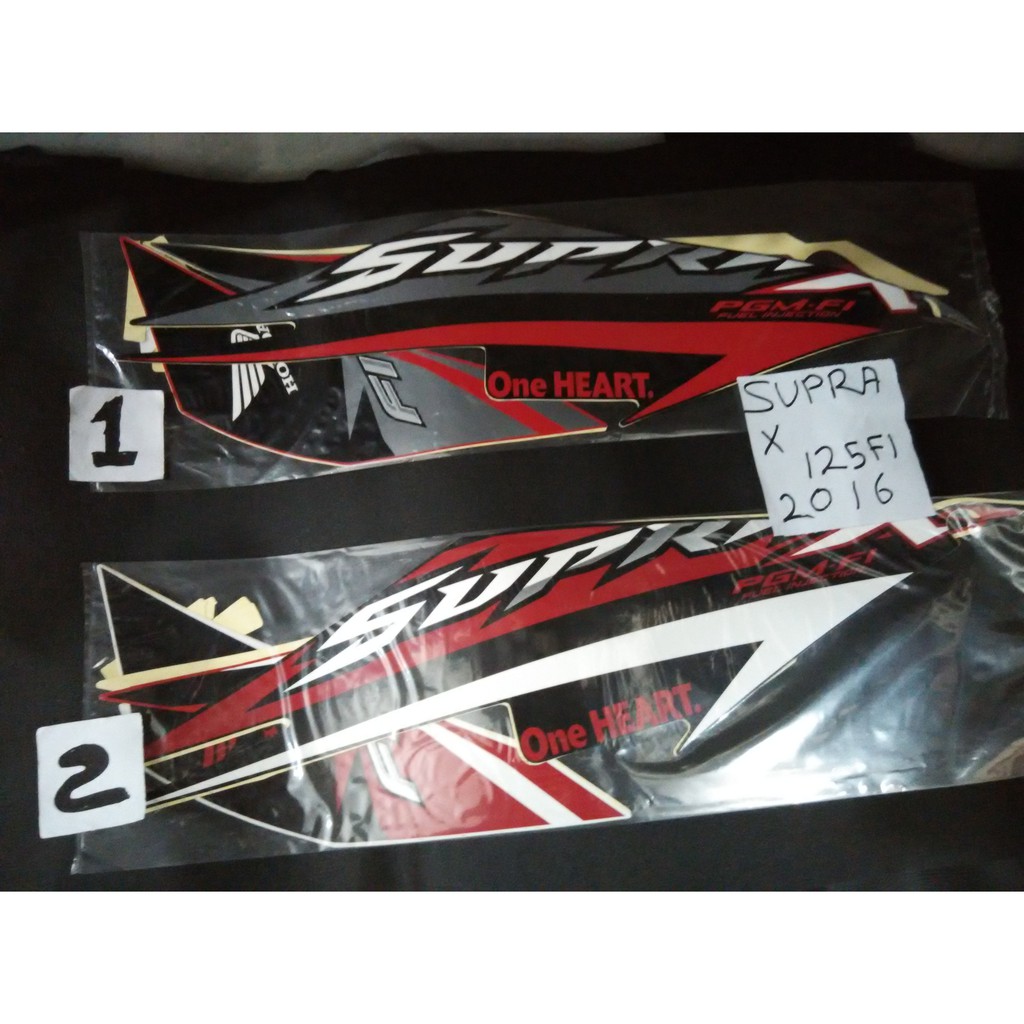 Striping Supra X125 FI 2016