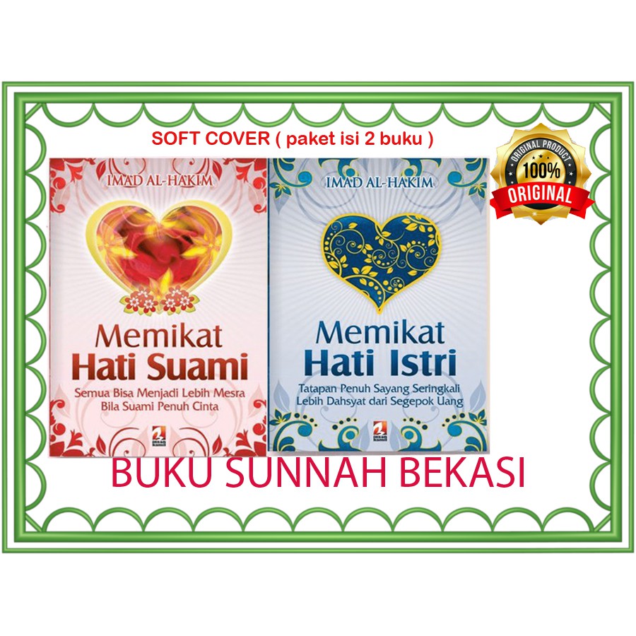 Paket 2Buku Memikat Hati Suami Dan Memikat Hati Istri | INSAN KAMIL