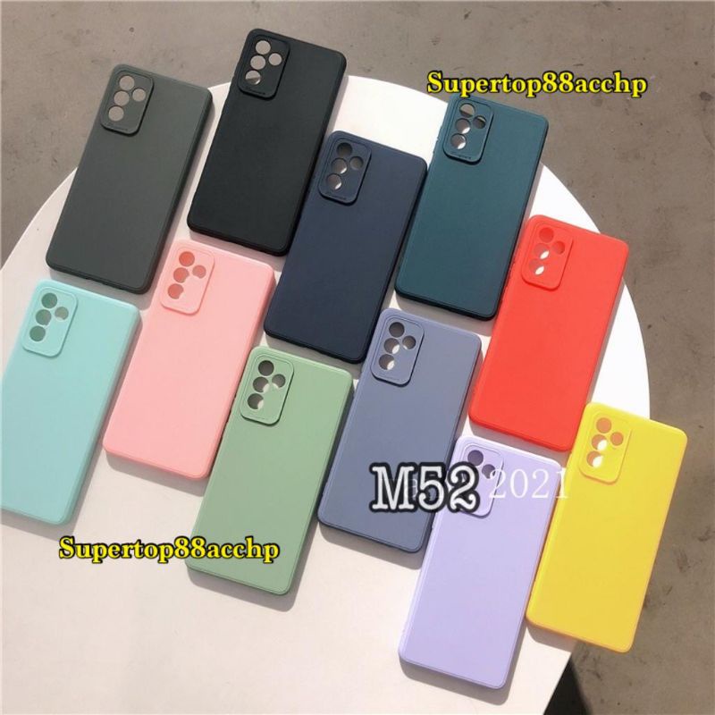 Samsung A03 M03 A03 Core M52 5G Casing Soft Case Silikon Candy Color Mychoice