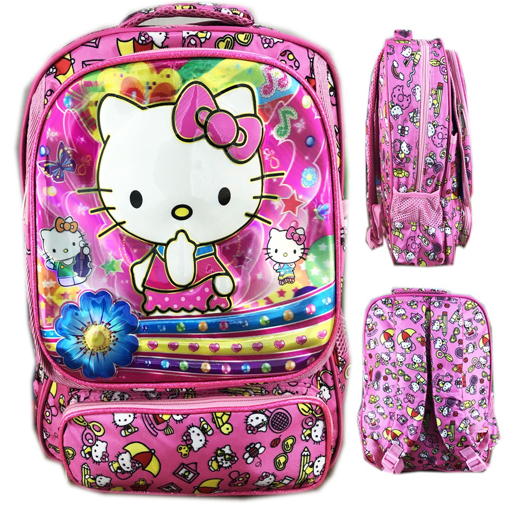  Tas  Ransel Sekolah  Anak  SD  Hello Kitty Stationary 5D 