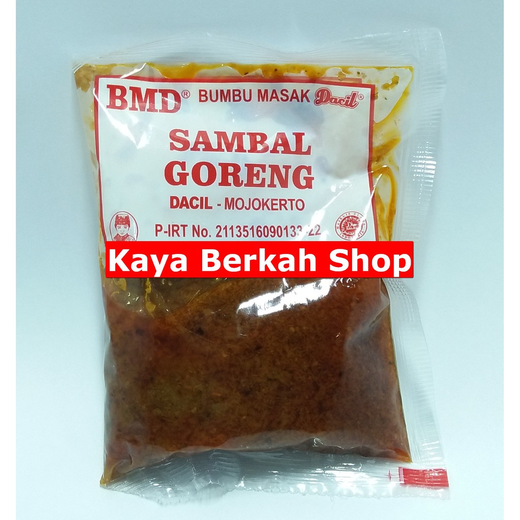 

Bumbu sambal goreng -Bumbu Masak dapur Instan alami cepat saji dacil enak terlaris
