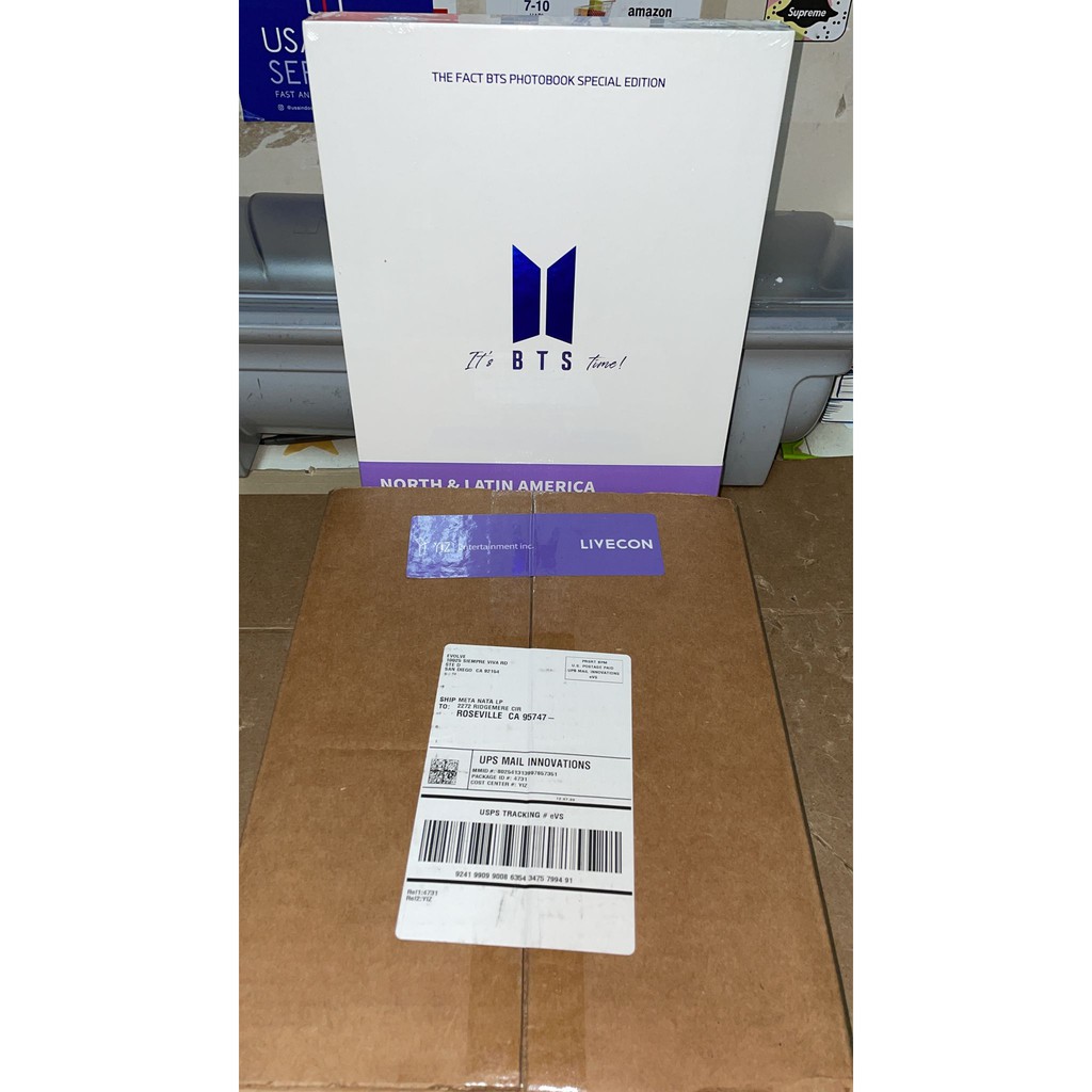 READY THE FACT PHOTOBOOK BTS SPECIAL EDITION