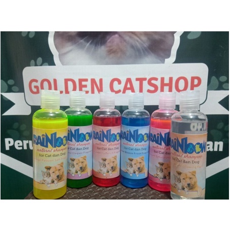 RAINBOW SHAMPO KUCING ANJING/RAINBOW SHAMPOO CAT DOG dengan sulfur dan anti bacterial 250ml