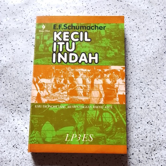 Buku KECIL ITU INDAH Ilmu Ekonomi yang Mementingkan Rakyat Kecil
