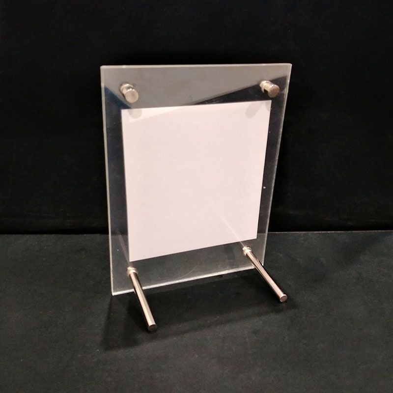 Frame A4 Akrilik Standing Acrylic Bingkai Foto Brosur Photocard PC MPC