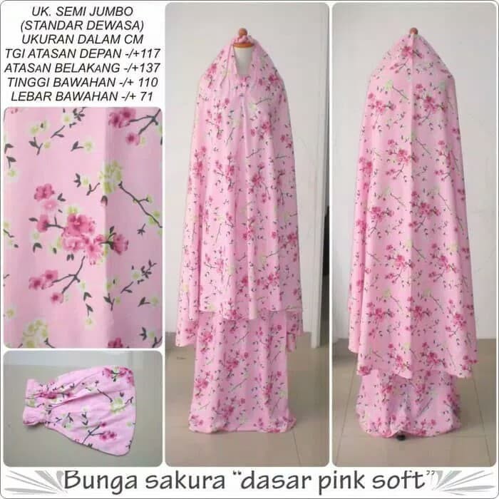 Mukena Mukena Plisket Mukena Renda Mukenaterbaru Peralatan Sholat 5132ME  Bali Bunga Kecil
