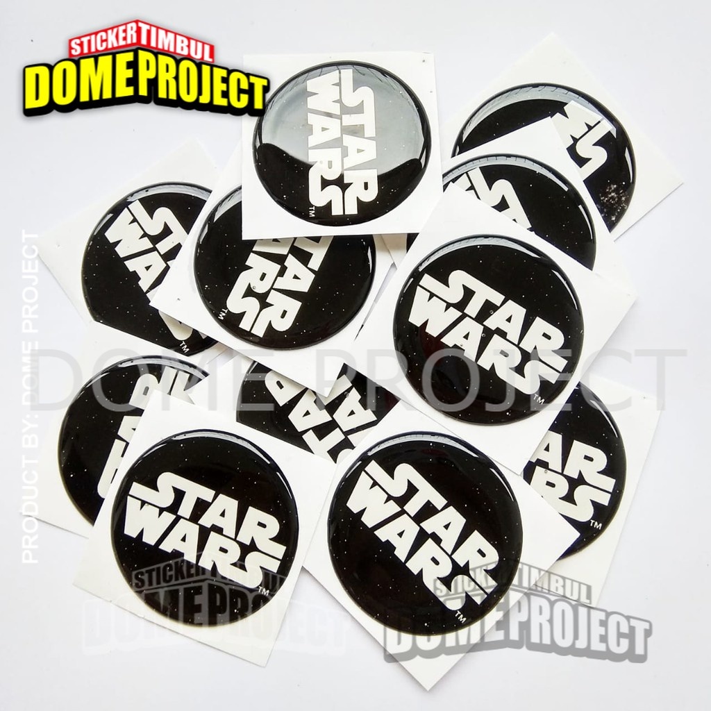 STARWARS STIKER MOTOR EMBLEM LENTUR AKSESORIS SEPEDA MOTOR