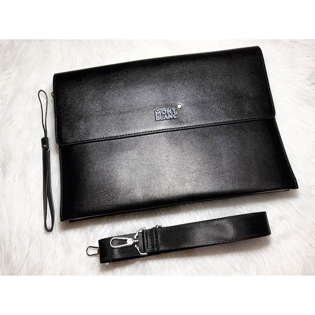 Tas Kerja Laptop Selempang Kulit asli Branded Import Pria Cowok Wanita Cewek