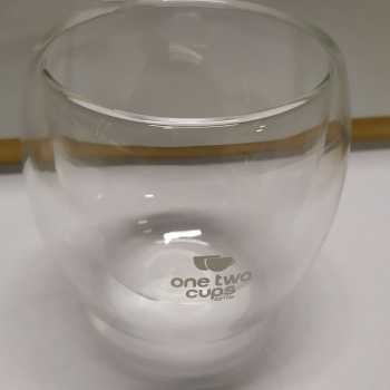 Original Gelas kopi double wall cangkir kopi teh double wall coffee glass mug double wall unik-Gelas Double 250ml