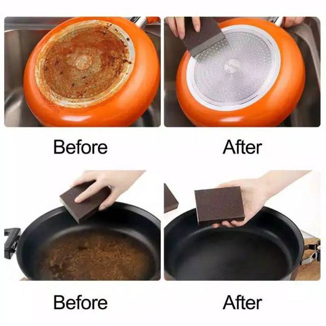 Termurah Nano Magic Pembersih Kerak Wajan Ampuh Yle08JHlzYN0A