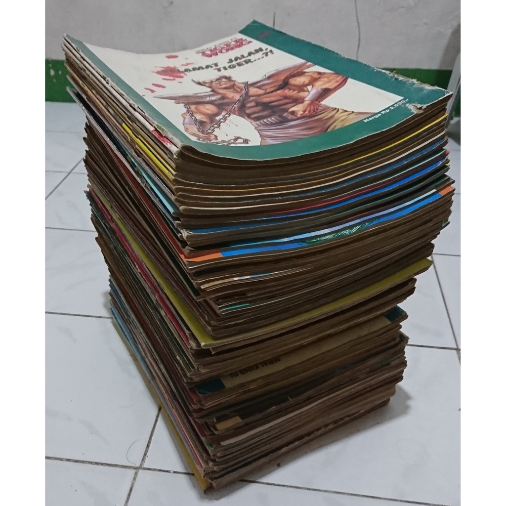 Komik majalah tiger wong 1-96 tamat set 5