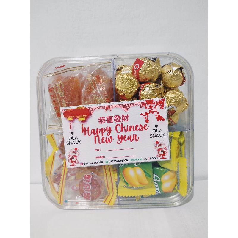 

Hampers Imlek - Ola Snack Medan - Parcel Chinese New Year Sinjia