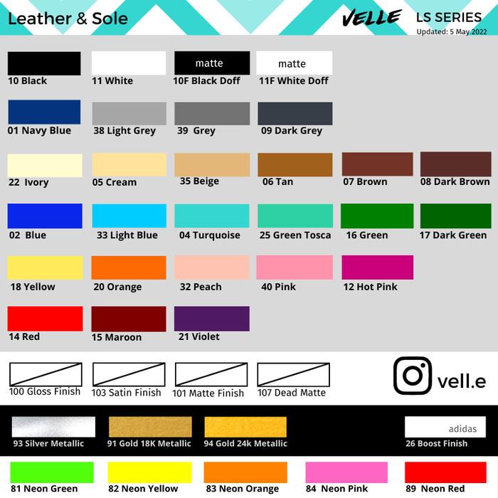 Cat Sepatu Kulit & Karet Sol Rubber Midsole Sepatu|Velle - Not Angelus