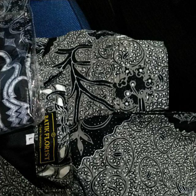 Ajisaka Parang Lawasan Kemeja Batik Pria Katun Sragenan Full Furing