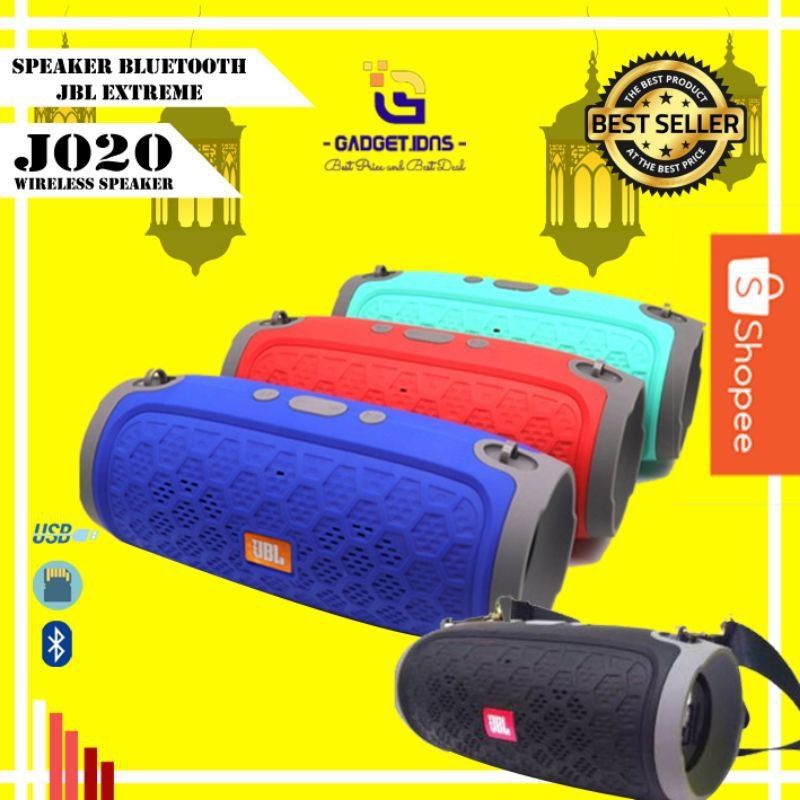 Speaker Bluetooth JBL Xtreme J020 Portabe Wireless Speaker Bluetooth Aktif JBL Xtrere Super Bass