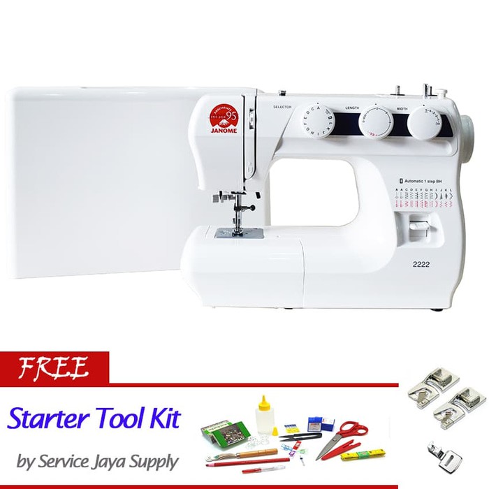 TA | Janome 2222 Mesin Jahit Portable