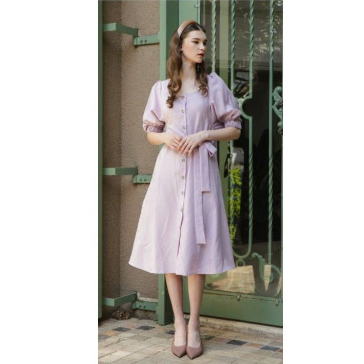 maven april dress in lilac
