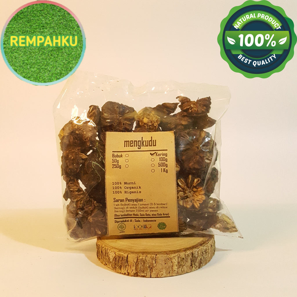 

MENGKUDU KERING 250 GRAM - Morinda Citrifolia - MURNI - JSR - RE