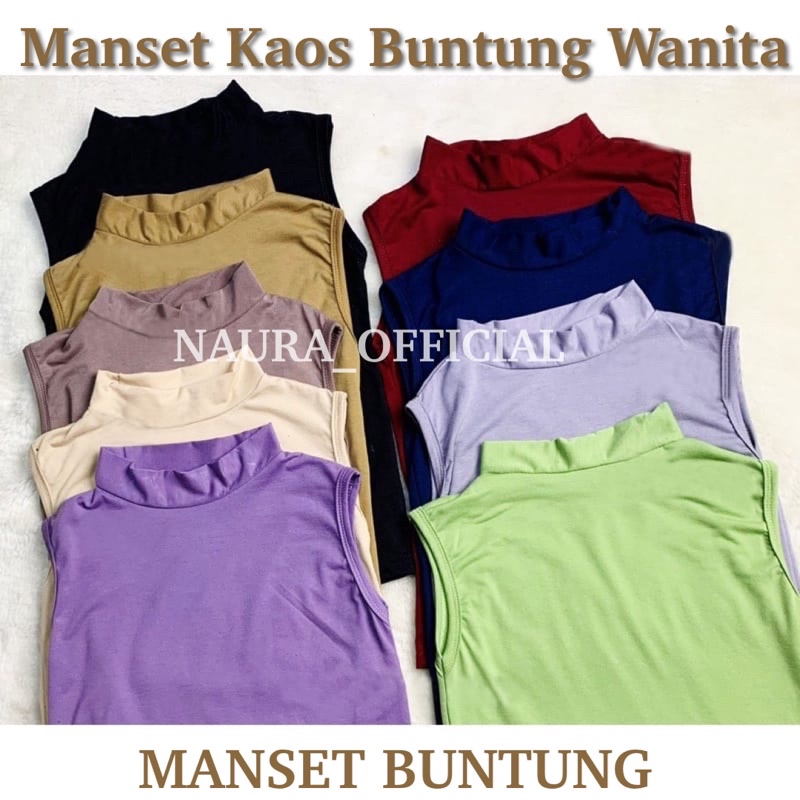 MANSET BUNTUNG WANITA KAOS RAYON PREMIUM / MANSET LEKBONG / MANSET YUKENSI / INNER