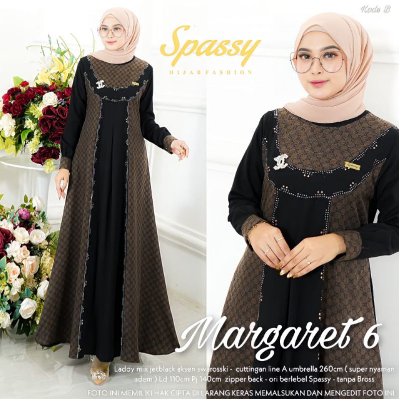 margaret dress ory by  spassy Hijab